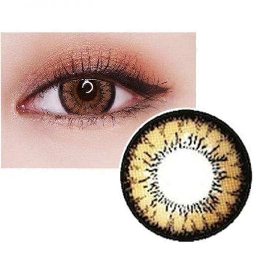 GEO Super Angel Brown XCM214 COLOURED LENS