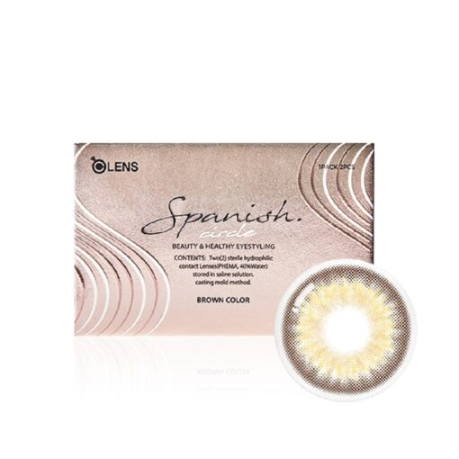 Spanish Circle Brown Premium Contact Lens