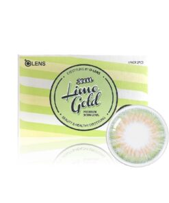 Lime Gold 3con Premium Contact Lens