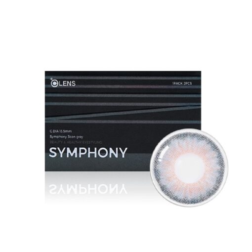 Symphony 3con Gray Premium Contact Lens