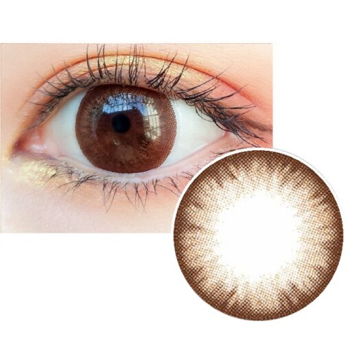 Geolica Eyevelyn Brown Lens