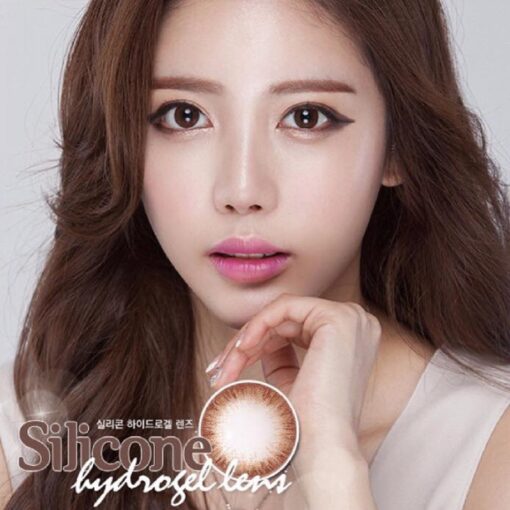 Geolica Eyevelyn Brown Silicone Hydrogel