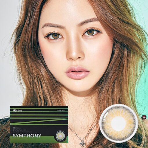 Symphony 3con Green Monthly Colour Lens