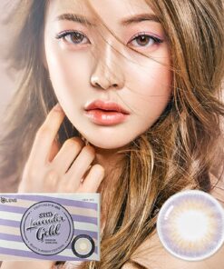 Lavender Gold Monthly Colour Lens