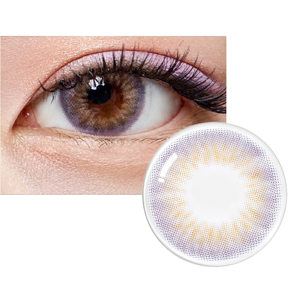 Olens Lavender Gold 3con Monthly Disposable Lenses