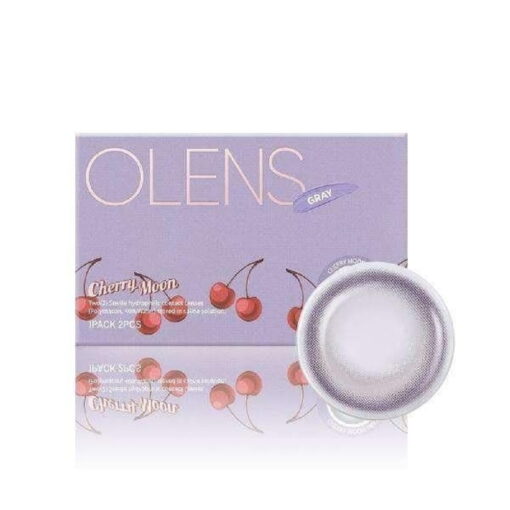 Olens Cherry Moon Gray Monthly Lenses