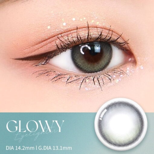 Olens Eyelighter Glowy Ash Gray Monthly Disposable