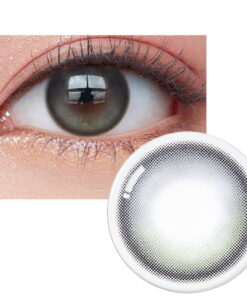 Olens Eyelighter Glowy Ash Gray Monthly Disposable Lenses