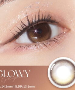 Olens Eyelighter Glowy Brown Monthly Lens