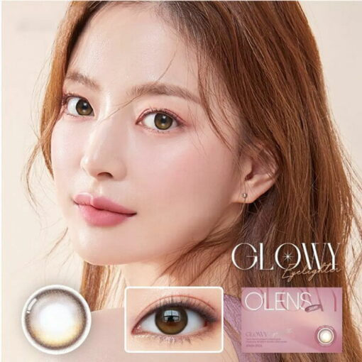 Olens Eyelighter Glowy Brown Monthly Lenses