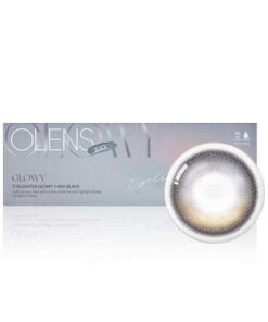 Olens 1Day Eyelighter Glowy Black Colored Lenses