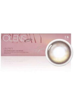 Olens 1Day Eyelighter Glowy Brown Colored Lenses