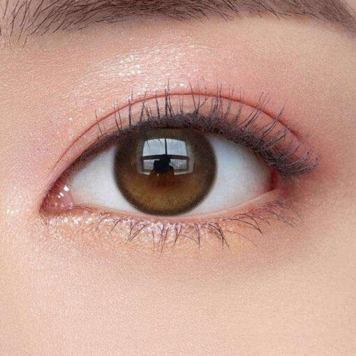 Olens 1Day Eyelighter Glowy Brown Coloured Lens