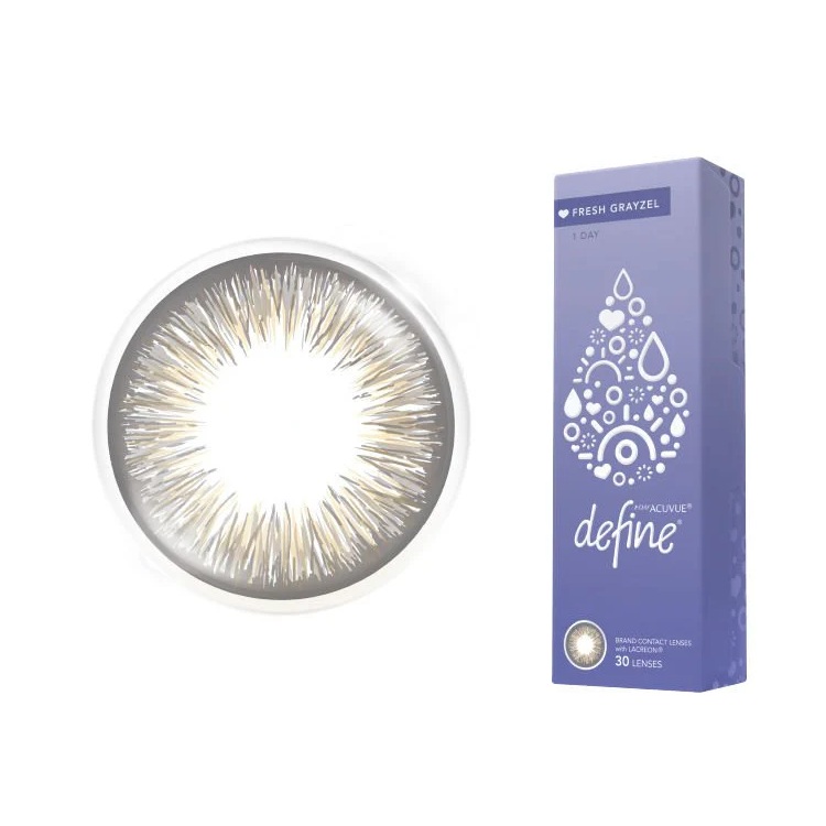 Acuvue Define Fresh Grayzel 1-day contact lenses Acuvue Define Fresh Grayzel 1-day contact lenses