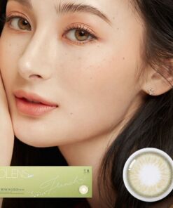 Olens 1Day French Gold Olive Coloured Lens